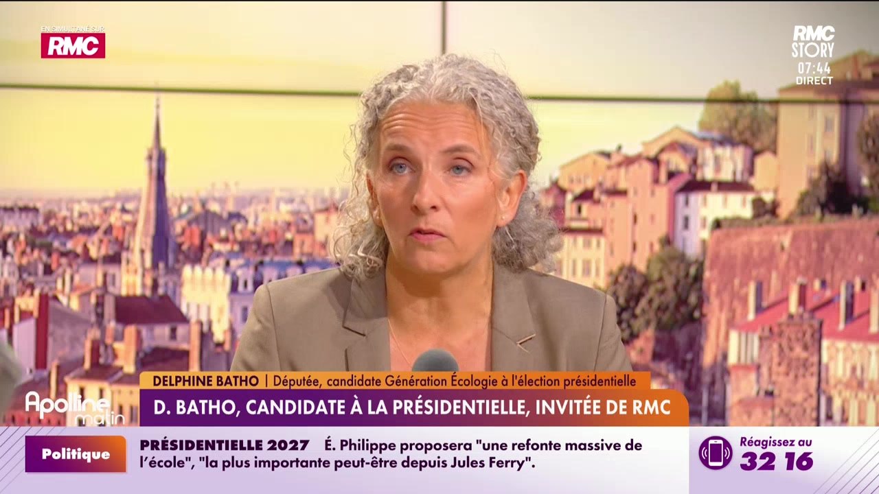 L'invité d'Apolline Matin : Delphine Batho - 06/07