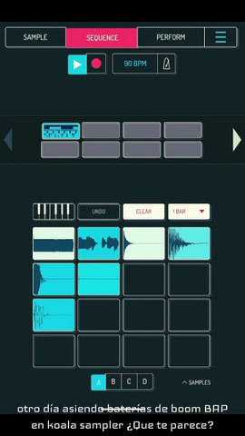 otro día asiendo baterías de boom BAP en koala sampler ¿Que te parece? 💿🐨🔉#koalasampler #boombap #beatmaking #musicproducer #MPC