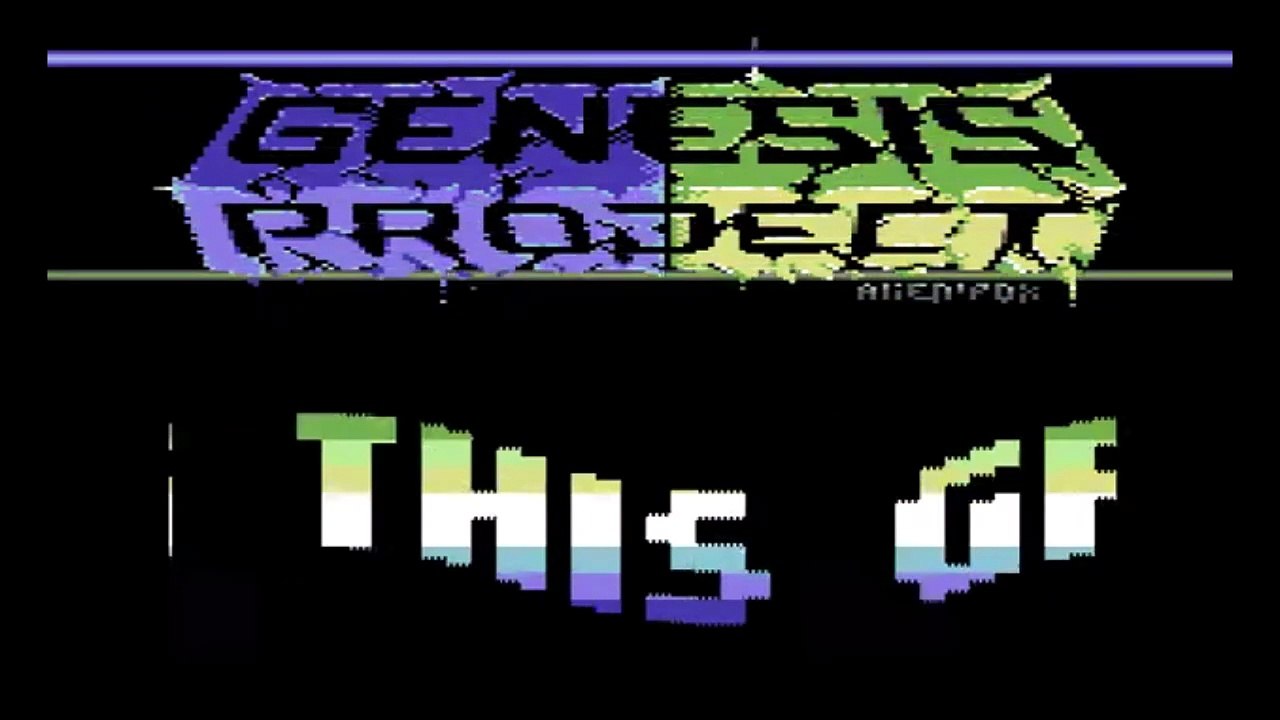 C64 Intro Alien by Genesis Project