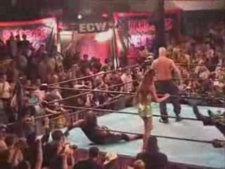 The Sandman returns to ECW 10/23/99