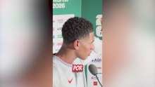 Belingham se deshace en elogios hacia México y el Azteca