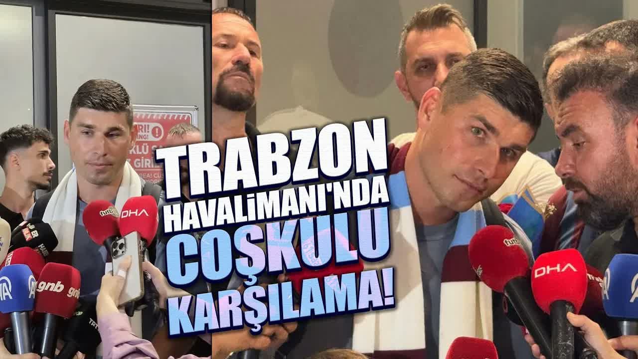 Trabzonspor'un yeni transferi Malinovskyi, Trabzon'da: Örnek olmak istiyorum