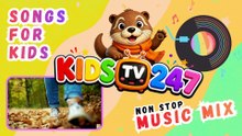 🎶🥳  1 hour - KIDS MUSIC MIX - Fun Songs For Kids - KidsTV24/7
