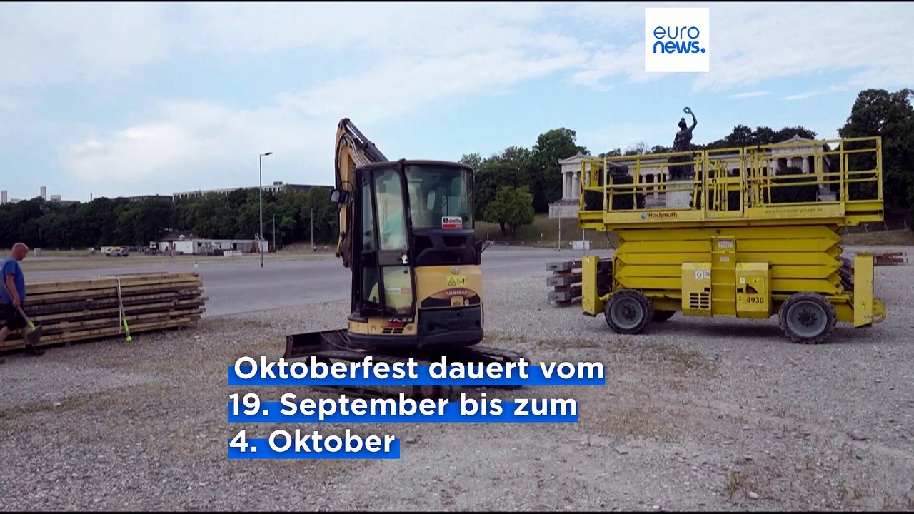 Aufbau für das Oktoberfest 2026: Keine neuen Rekorde erwünscht