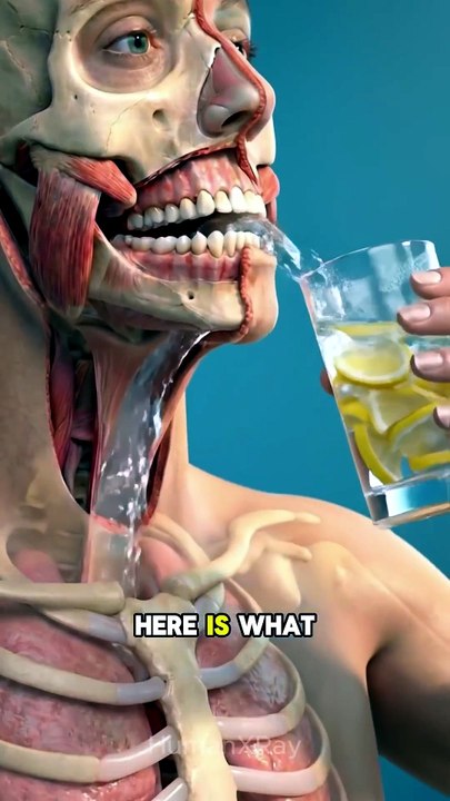 Inside Your Body on Morning Lemon Water. 🍋 💧_1080p