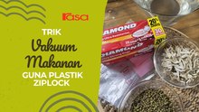 Trik Vakum Makanan Guna Plastik Ziplock