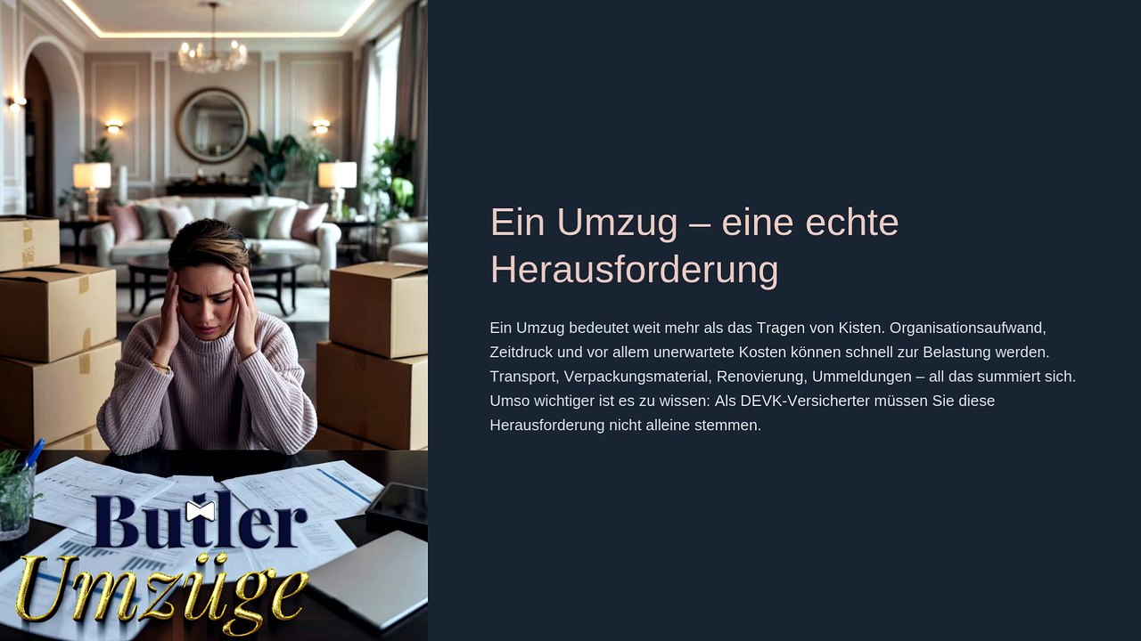 Umzüge Unterstützung und Kostenübernahme durch Krankenversicherung🚑Butler Umzüge GmbH➡️Günstige📞Angebote