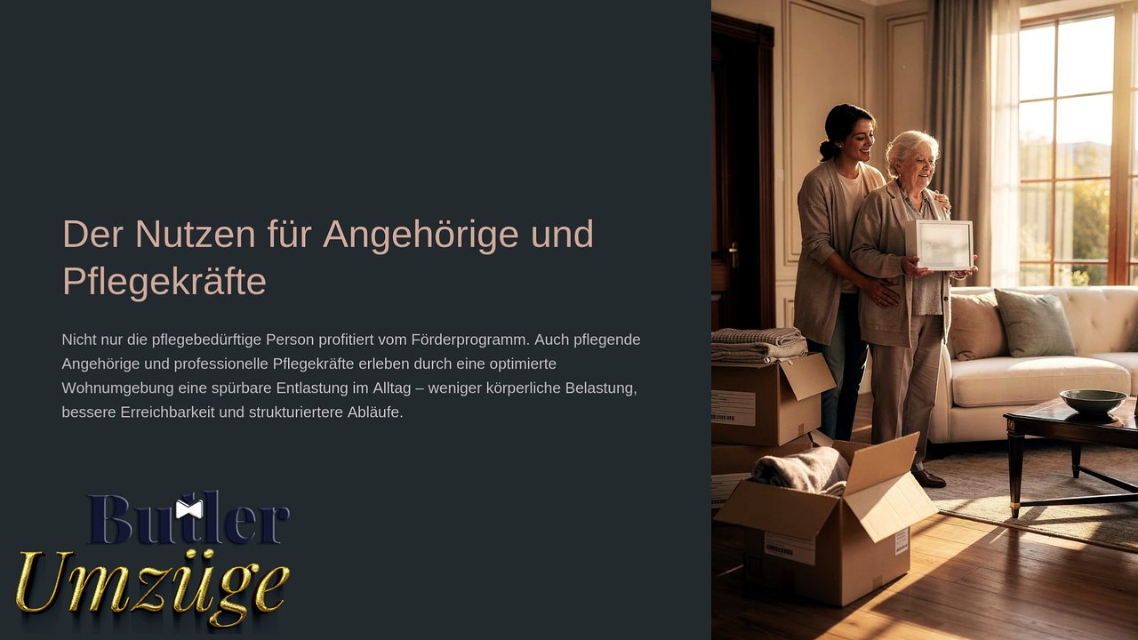 Umzugshilfe für Pflegebedürftige🚑Butler Umzüge GmbH➡️Günstige📞Angebote für Umzug