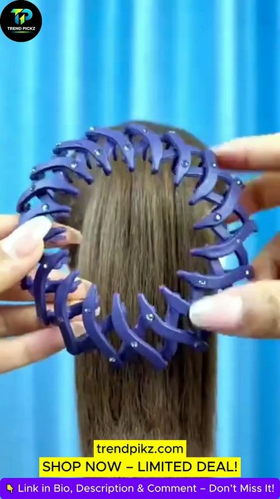 TOBATOBA Bird's Nest Hair Clips Review | Easy Bun Maker & Expandable Ponytail Holder