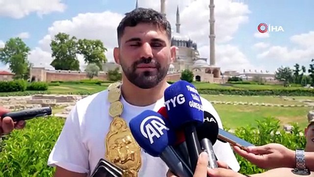Başpehlivan Erkan Taş: Hedefim altın kemeri uzun yıllar korumak | Ajansspor | IHA