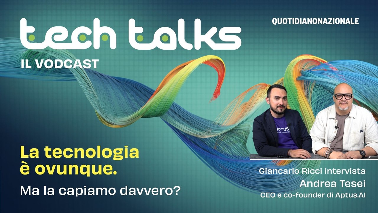 Tech talks - L'intervista ad Andrea Tesei,  CEO e co-founder di Aptus.AI