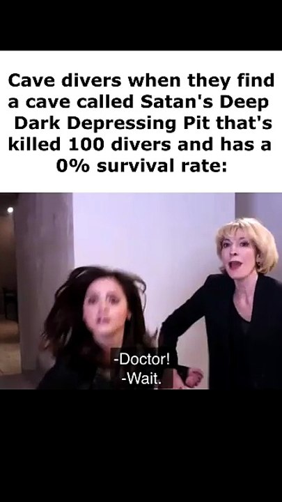 Cave Divers Be Like: