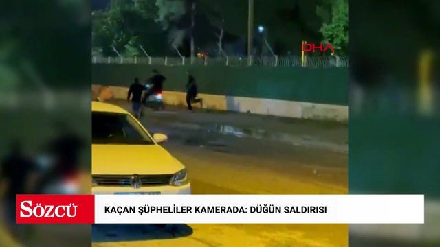 Düğünde 1 kişinin öldüğü silahlı kavgaya ilişkin 3 gözaltı; firarilerin kaçma anı kamerada