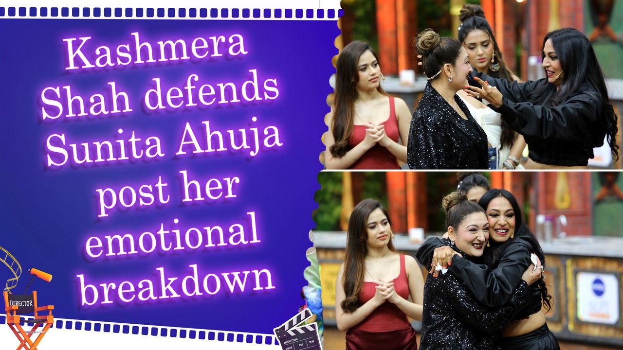 Kashmera Shah supports Sunita Ahuja with social media post after reality show breakdown, says "Be strong Mami"