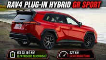 Toyota RAV4 PLUG-IN HYBRID GR Sport erstmals als Plug-in-Hybrid