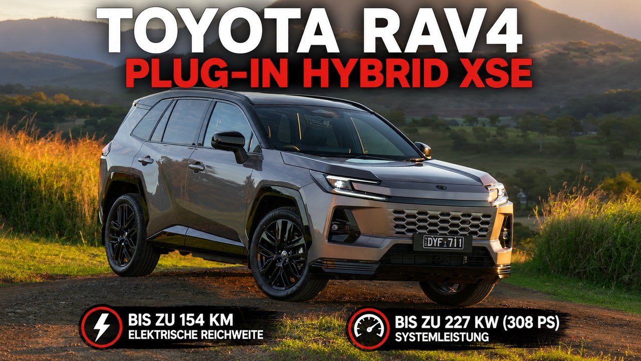 Toyota RAV4 PLUG-IN HYBRID XSE: Alle Infos zum neuen PHEV-SUV!