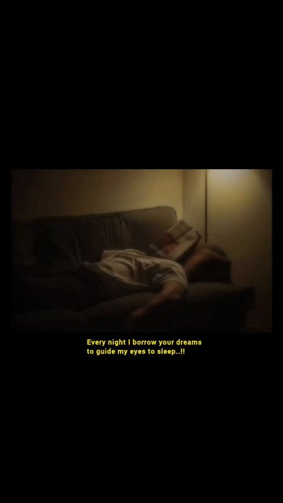 I borrow your dreams.