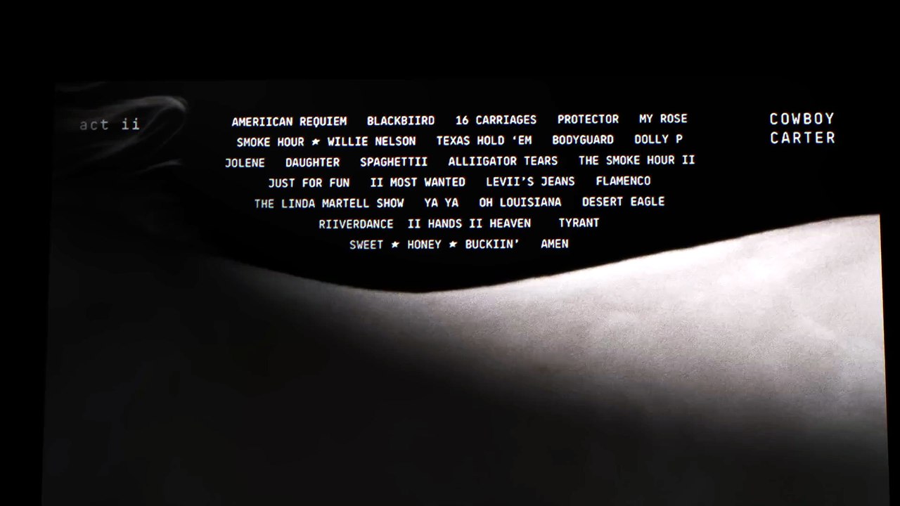 Beyoncé : le teaser de Cowboy Carter