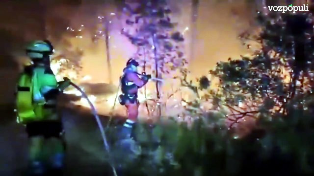 Continúa la lucha contra los fuegos declarados en Soneja (Castellón) y en La Bisbal d'Empordà