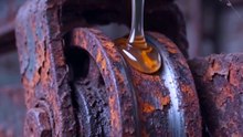 Watch This Rusty Door Track Roller Turn Brand New.