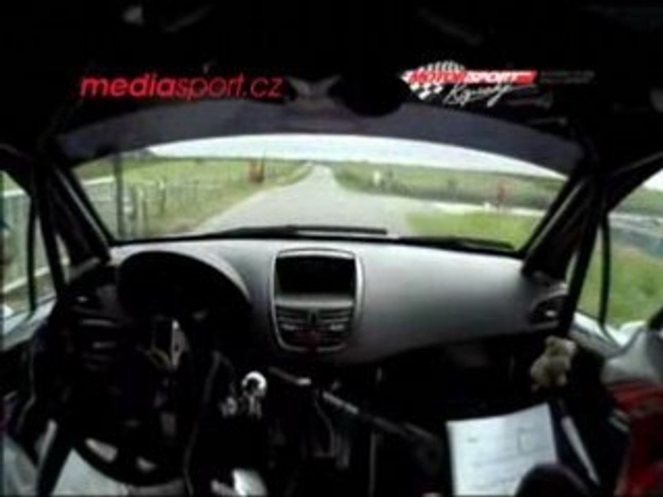 Onboard Kopecky Ypres Rally 2008 ES1 Dikkebus 207 S2000