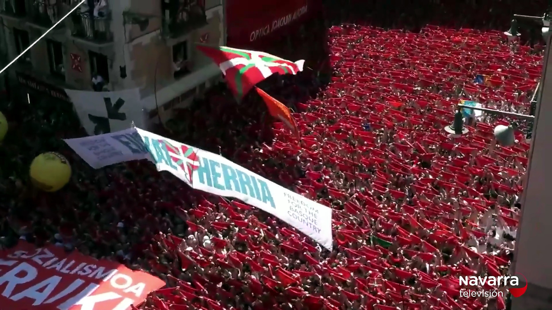La subdirección de Urgencias de Navarra  lanza el Chupinazo