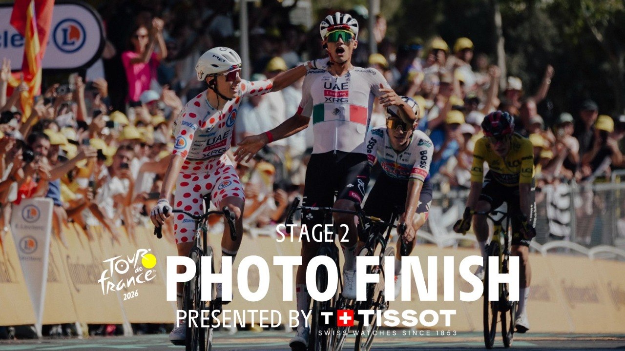 Stage 2 photofinish presented by Tissot -  Tour de France 2026
