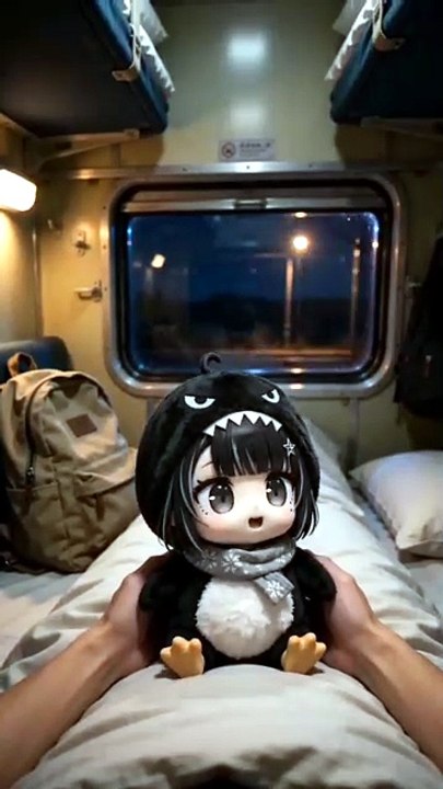 The Tiny Penguin's Backpack Was Full of Snacks! 🥹🎒🐧