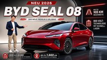 BYD Seal 08 (2026): Elektro- und Hybrid-Limousine im Detail