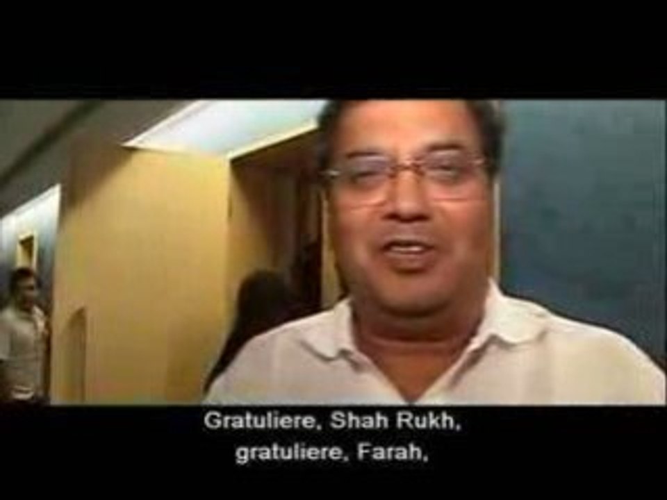 Om Shanti Om-Reaction of the stars german