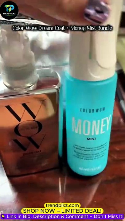 COLOR WOW Dream Coat ✨💇‍♀️ | Frizz-Free Glass Hair Even in Humidity