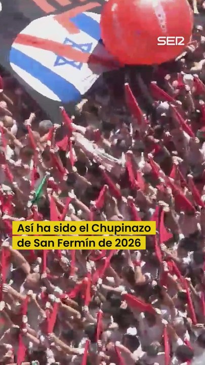 Así ha sido el Chupinazo de San Fermín de 2026: Pamplona da inicio a los Sanfermines con un multitudinario chupinazo