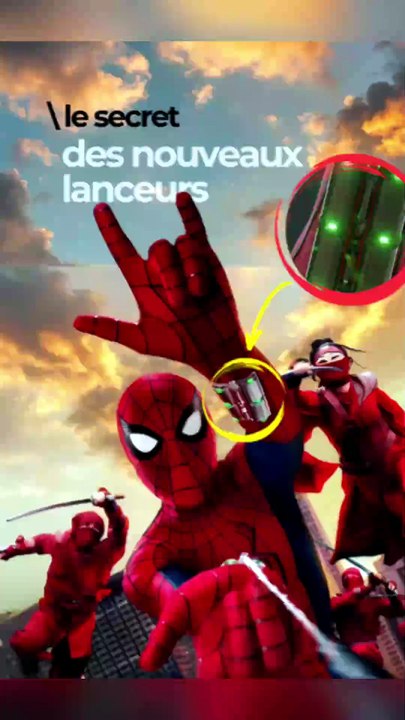 Le SECRET des nouveaux LANCES TOILES... #spidermanbrandnewday #peterparker #hulk #mutation #onregardequoi