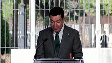 Moreno pide concordia en el acto de Blas Infante y la izquierda le reprocha pactar con Vox