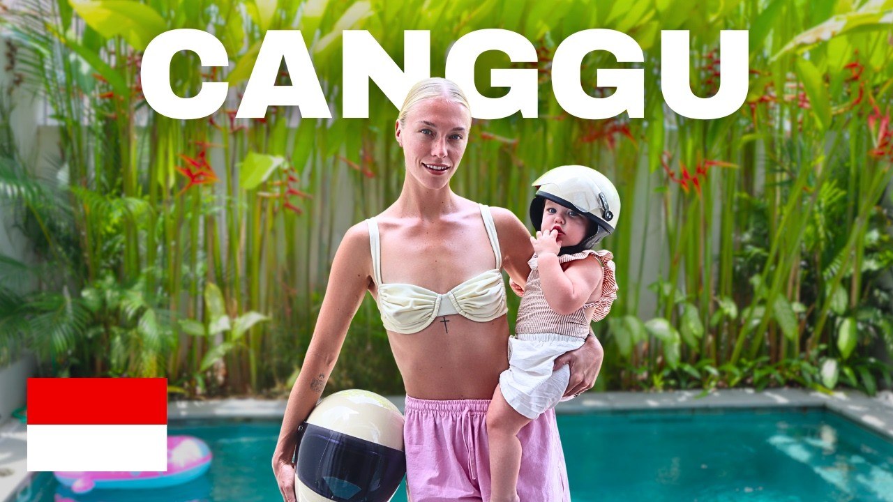 Raw Life as A Digital Nomad Family in CANGGU Bali Indonesia 🇮🇩