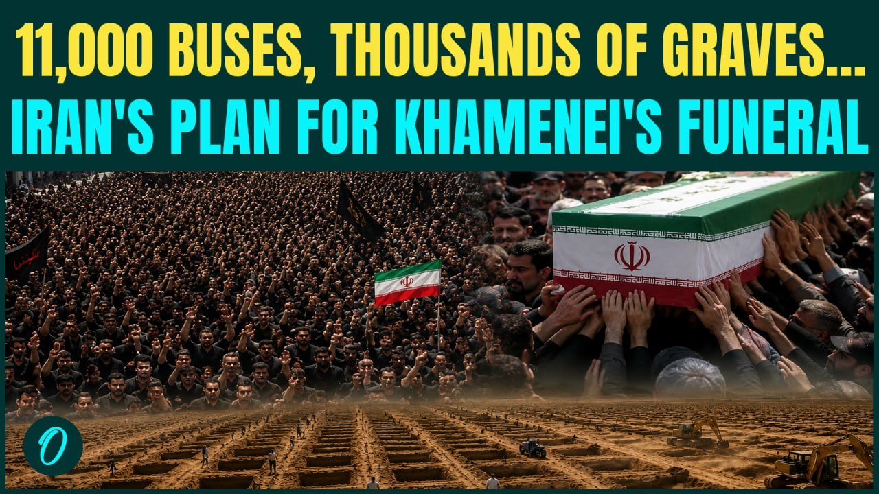 3000 DEATHS in Khamenei’s Funeral Ceremony? Iran DIGS Thousands of Extra Graves | Watch