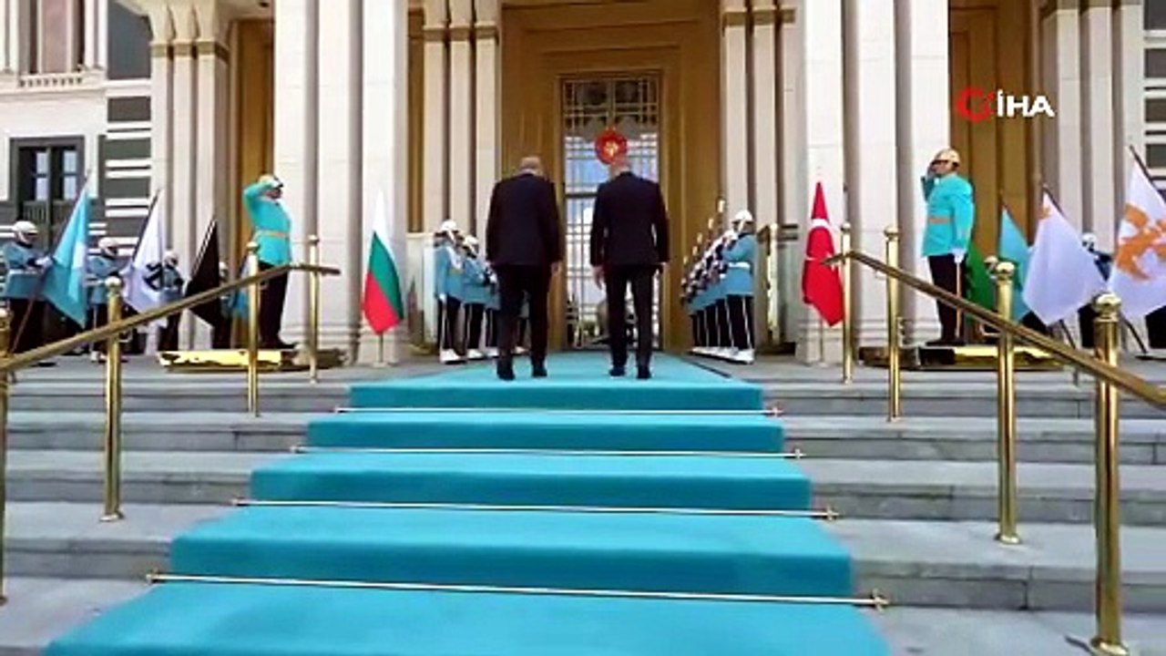 Cumhurbaşkanı Erdoğan, Bulgaristan Başbakanı Radev’i kabul etti