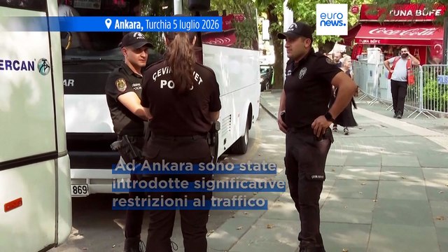 Turchia, massicce misure di sicurezza ad Ankara prima del vertice Nato