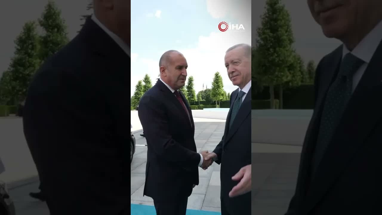 Cumhurbaşkanı Erdoğan, Bulgaristan Başbakanı Radev'i kabul etti