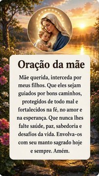 🙏 Oração de Uma Mãe por Seus Filhos Deus Vai Proteger Quem Você Mais Ama ❤️