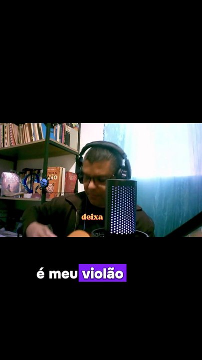 Quando o microfone falha no meio da gravação