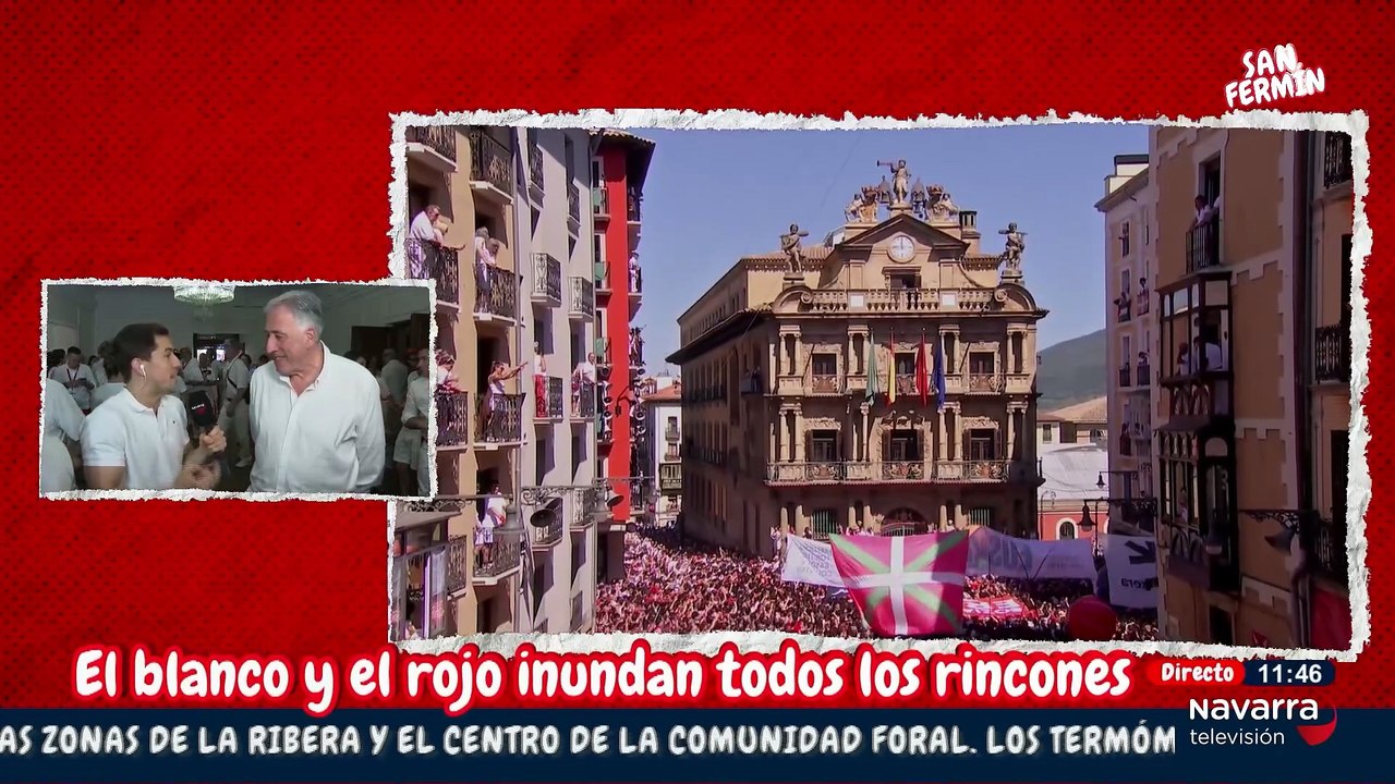 Joseba Asiron apela a unos Sanfermines "en convivencia"