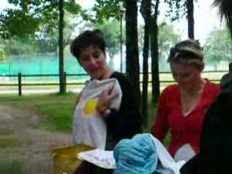 Remise des Tee-Shirts