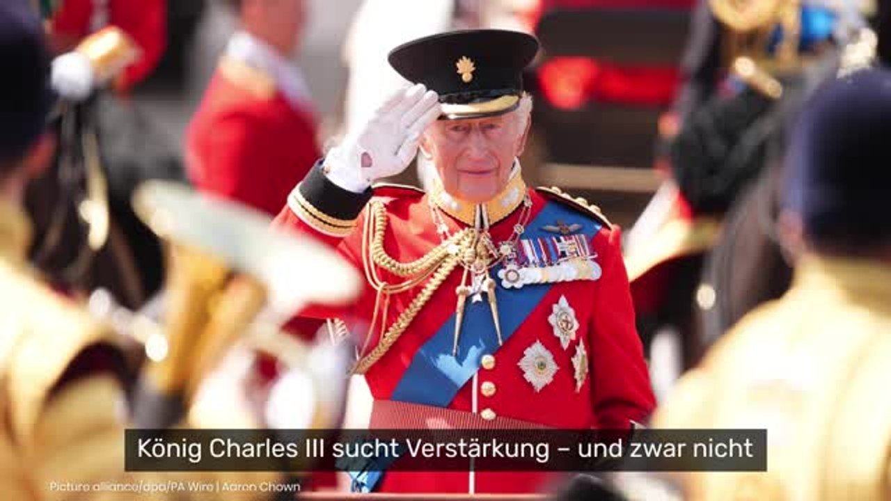 König Charles III. sucht Verstärkung: Job im Palast gefällig? Hier braucht der Monarch dringend Unterstützung