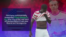 Balogun red card controversy - how World Cup stars reacted