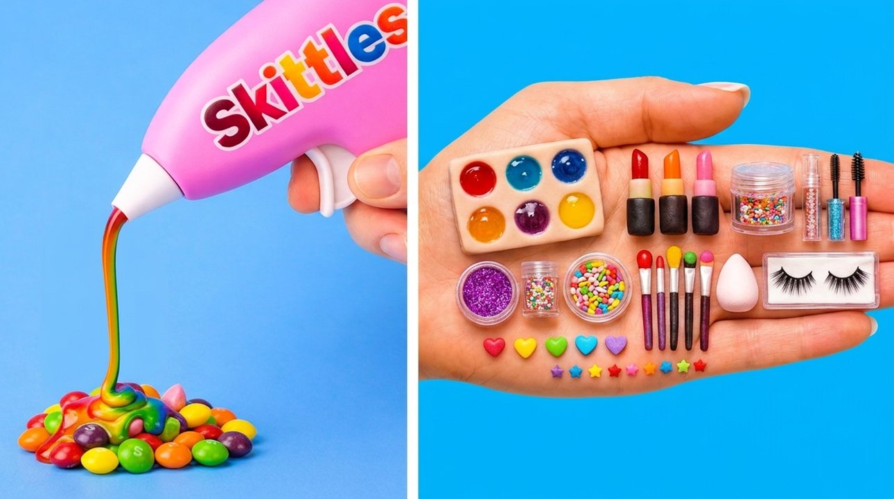 K-Pop Style Candy Showdown! Who Wins the Sweetest Plate?