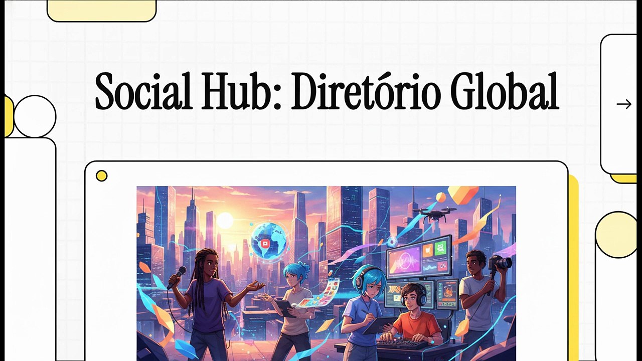 SocialHub - Diretório Global