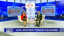 Kapal Pinisi Mutiara Prasana Nusantara Terbakar di Bulukumba, 6 ABK Selamat | SAPA MALAM