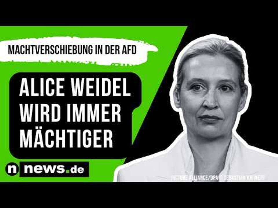 Klare Machtverschiebung in der AfD: Alice Weidel immer mächtiger – die neue Hackordnung
