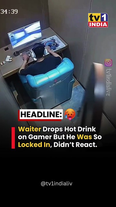In a hilarious and unbelievable moment caught on camera,